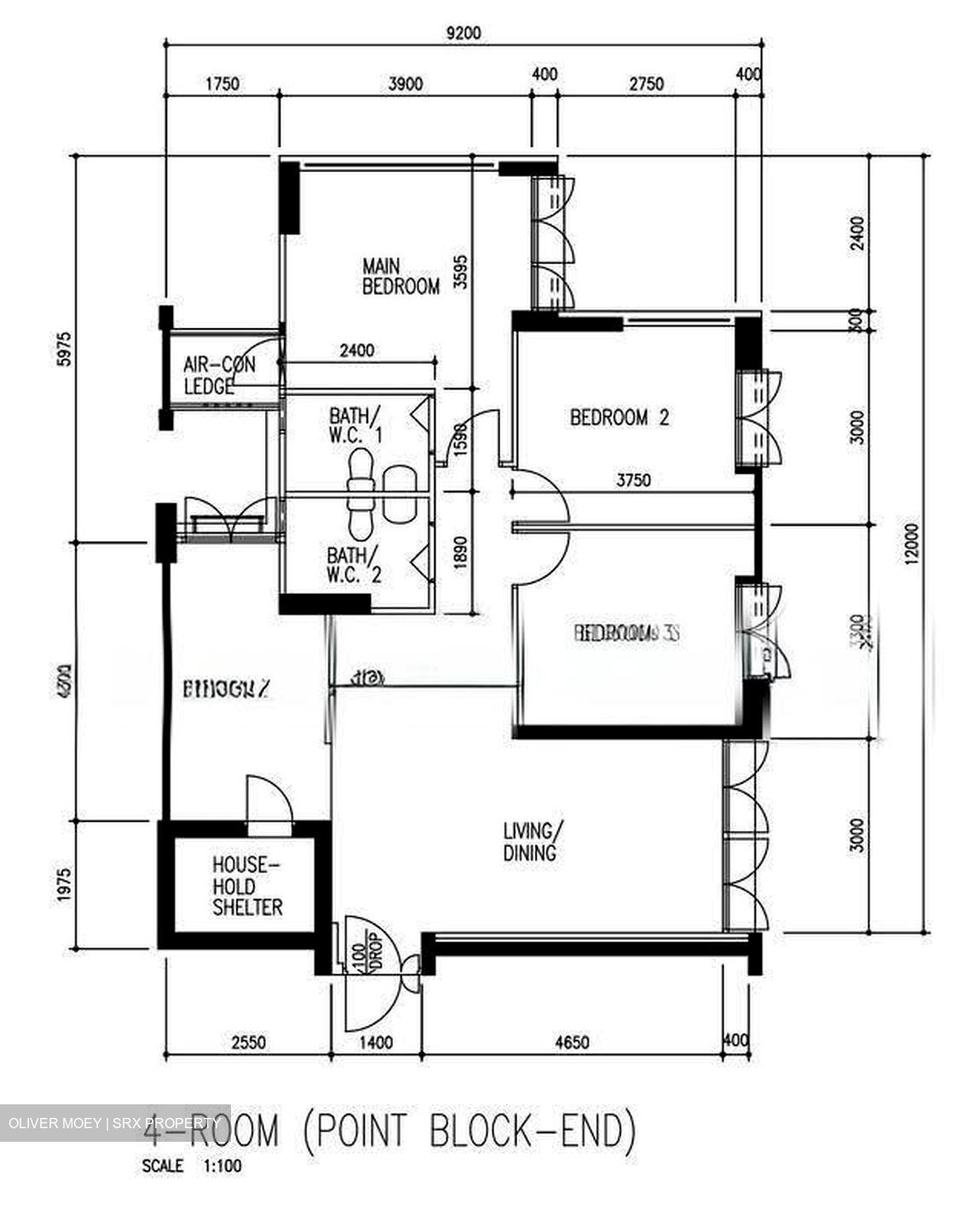 Blk 460 Clementi Avenue 3 (Clementi), HDB 4 Rooms #628415471